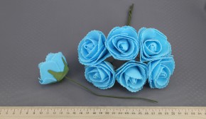 Цветок из фоамирана CB410 Голубой