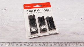 Шпильки для волос черные набор купить оптом