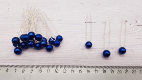 Шпилька жемчуг цветная купить оптом