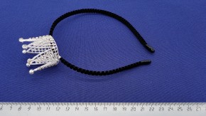 Ободок-Корона для волос на бархатном ободке