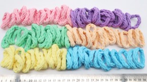 Резинки для волос цветные в пакете для стильных причесок