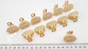 Крабы для волос металлические купить оптом с быстрой доставкой по России и СНГ