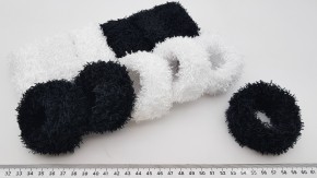 Резинки для волос цветные яркие купить оптом по низкой цене. Махровые резинки 6 см 