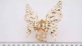 Крабы для волос металлические бабочка оптом по отличной цене с быстрой доставкой. Красивые крабы на волосы в виде бабочки