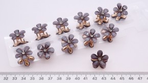 Крабики для волос кремовые цветок оптом. Красивые крабы в виде цветка большой выбор на сайте. Быстрая доставка по всей России