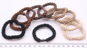 Резинки для волос коричневые цепь оптом