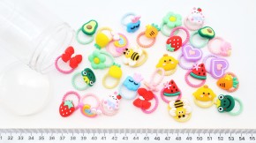 Резинки для волос  купить оптом по низкой цене с доставкой по России и СНГ. Модные банты для девочек бант на резинке для танцев купить оптом. Бантик с украшением на резинке купить оптом