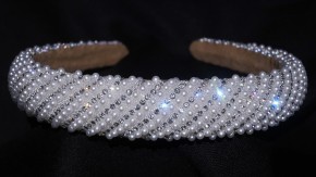 Ободок для волос с украшением оптом