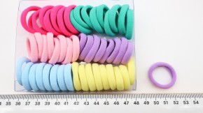 Резинки для волос купить оптом по низкой цене с доставкой во все регионы.  Мягкие чёрные и белые резиночки для волос прекрасно подойдут для детей