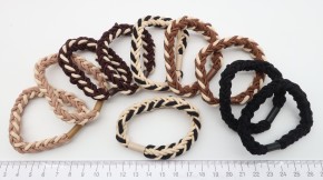 Резинки для волос коричневые цепь оптом