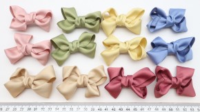 Бантики для волос на зажиме оптом, большой выбор.