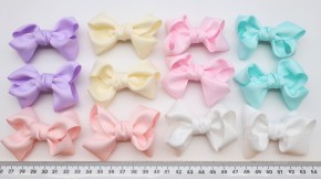 Бантики для волос на зажиме оптом, большой выбор.