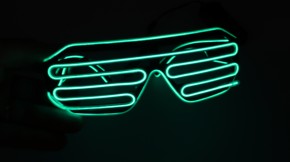 Новогодние светодиодные очки купить оптом