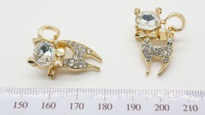 Брошь с украшением купить оптом