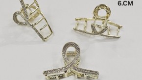 Крабы для волос купить оптом по низкой цене, быстрый сбор и отправка заказа. Красивые металлические крабы со стразами 