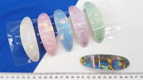 Заколка-автомат для волос купить оптом. Автомат-пластиковый перламутр, купить по низкой цене с быстрой доставкой  по России и СНГ