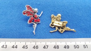 Брошь с украшением купить оптом с доставкой по России 