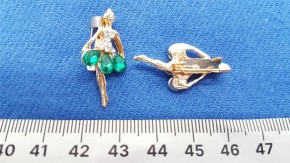 Брошь балерина жемчуг купить по низкой цене с быстрой доставкой  по России и СНГ