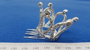 Корона на гребне серебро купить по низкой цене с быстрой доставкой  по России и СНГ