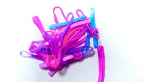 Резинки силиконовые чёрные купить оптом