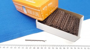 Невидимки для волос коричневые купить оптом с доставкой по России и СНГ