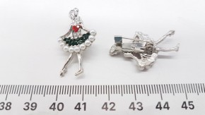 Брошь балерина жемчуг купить по низкой цене с быстрой доставкой  по России и СНГ