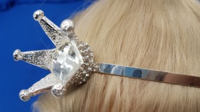 Ободок корона серебро купить по низкой цене с быстрой доставкой  по России и СНГ