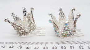 Корона на гребне серебро купить по низкой цене с быстрой доставкой  по России и СНГ