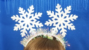 Новогодний ободок снежинка купить оптом по низкой цене с доставкой по России и СНГ