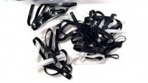 Резинки силиконовые чёрные купить оптом