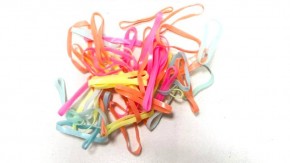 Резинки силиконовые чёрные купить оптом