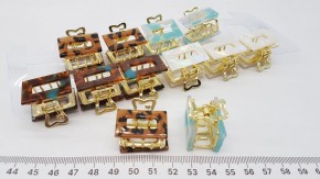 Крабы для волос металлические купить оптом. Маленькие крабы хорошего качества по низкой цене с быстрой доставкой по России и СНГ