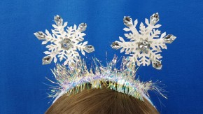 Новогодний ободок снежинка купить оптом по низкой цене с доставкой по России и СНГ