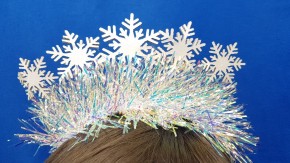 Новогодний ободок снежинка купить оптом по низкой цене с доставкой по России и СНГ