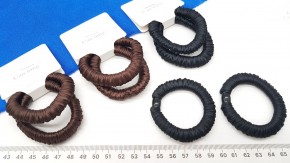  Резинки для волос коричневые шелковые купить оптом. Резинки для волос черные атласные оптом по низкой цене с быстрой доставкой во все регионы России и СНГ.