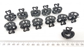 Крабы для волос металлические купить оптом с быстрой доставкой по России и СНГ