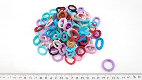 Резинки для волос яркие купить оптом. Резинки для волос цветные маленькие купить по низкой цене с быстрой доставкой  по России и СНГ