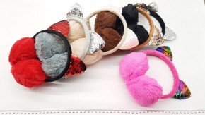 Ободок-наушники утепленные купить оптом с доставкой по России и СНГ