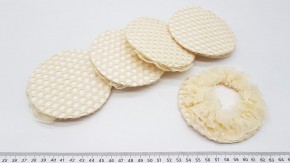 Сетка на пучок белая стрэйч оптом