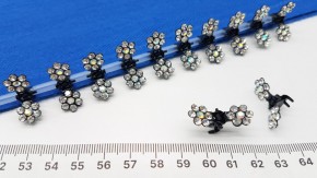 Краб для волос металлический купить оптом