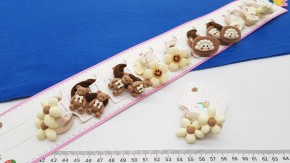 Резинки для волос  купить оптом по низкой цене с доставкой по России и СНГ. Модные банты для девочек бант на резинке для танцев купить оптом. Бантик с украшением на резинке купить оптом